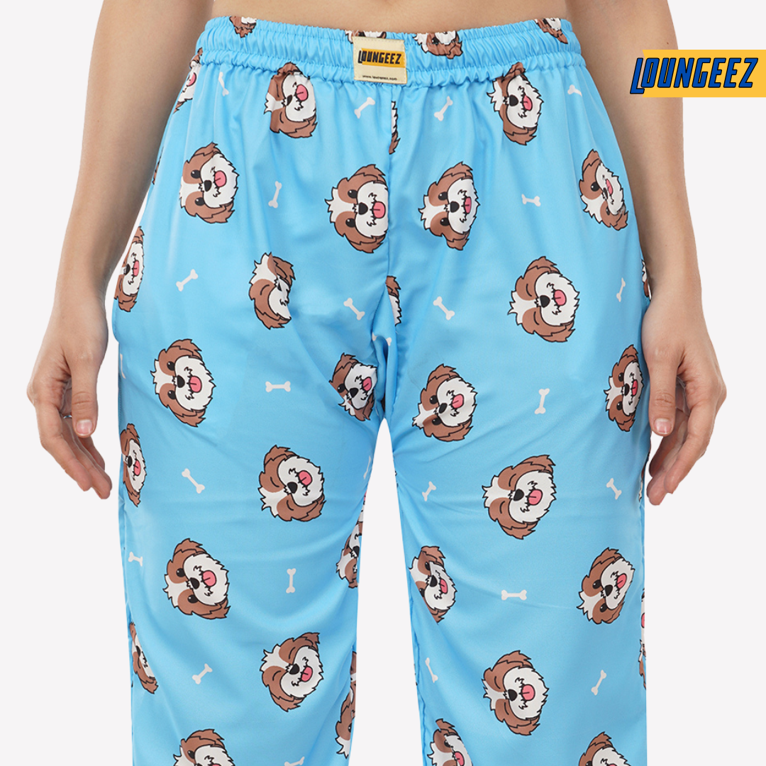 Loungeez Puppy Printed EverLast Pajama