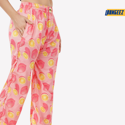 Loungeez Lemon Printed Pajama