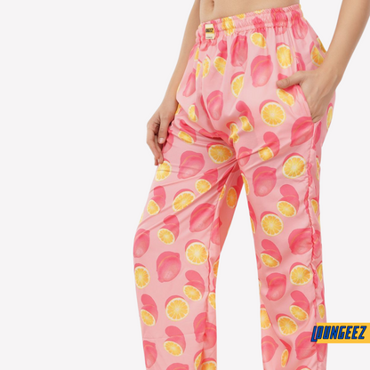 Loungeez Lemon Printed Pajama