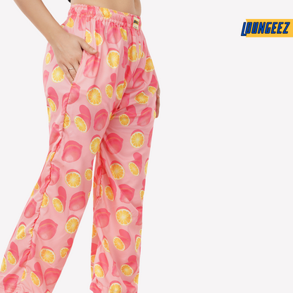 Loungeez Lemon Printed EverLast Pajama