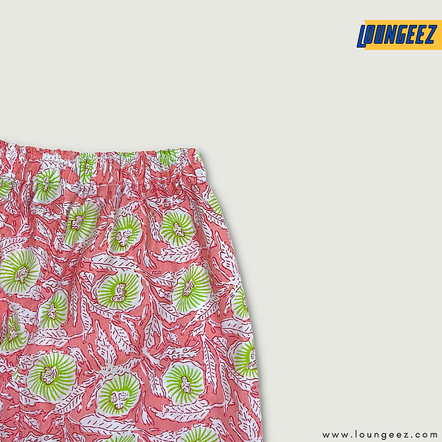 Floral Printed Cotton Pant