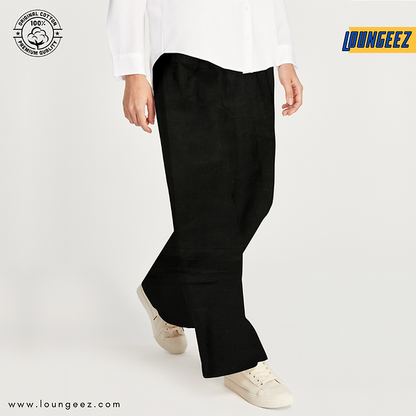Black Pure Cotton Pant