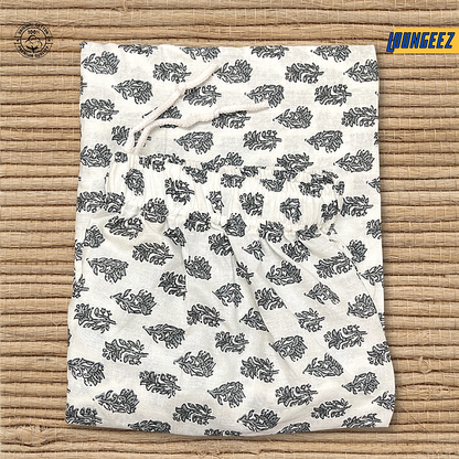 Loungeez White Motif printed Pant