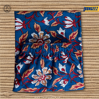 Loungeez Blue Floral printed pant