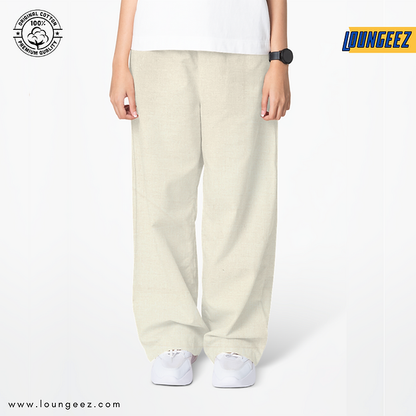 Off-White Solid Pure Cotton Pant