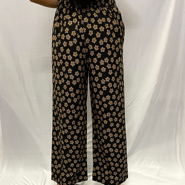 Loungeez Green Floral Printed Pant