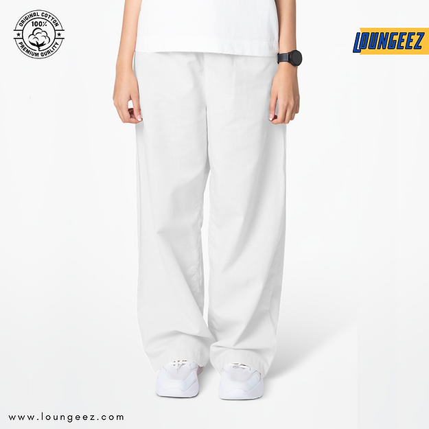 Pure Cotton Plain Pant